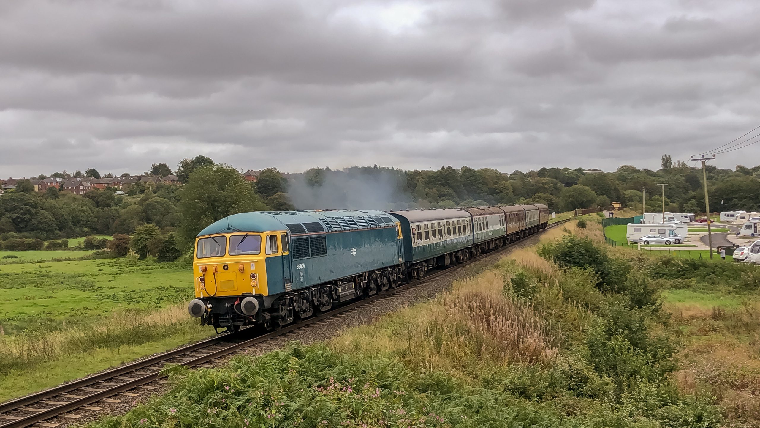 56006 during the recent running day -15th Sept 2019